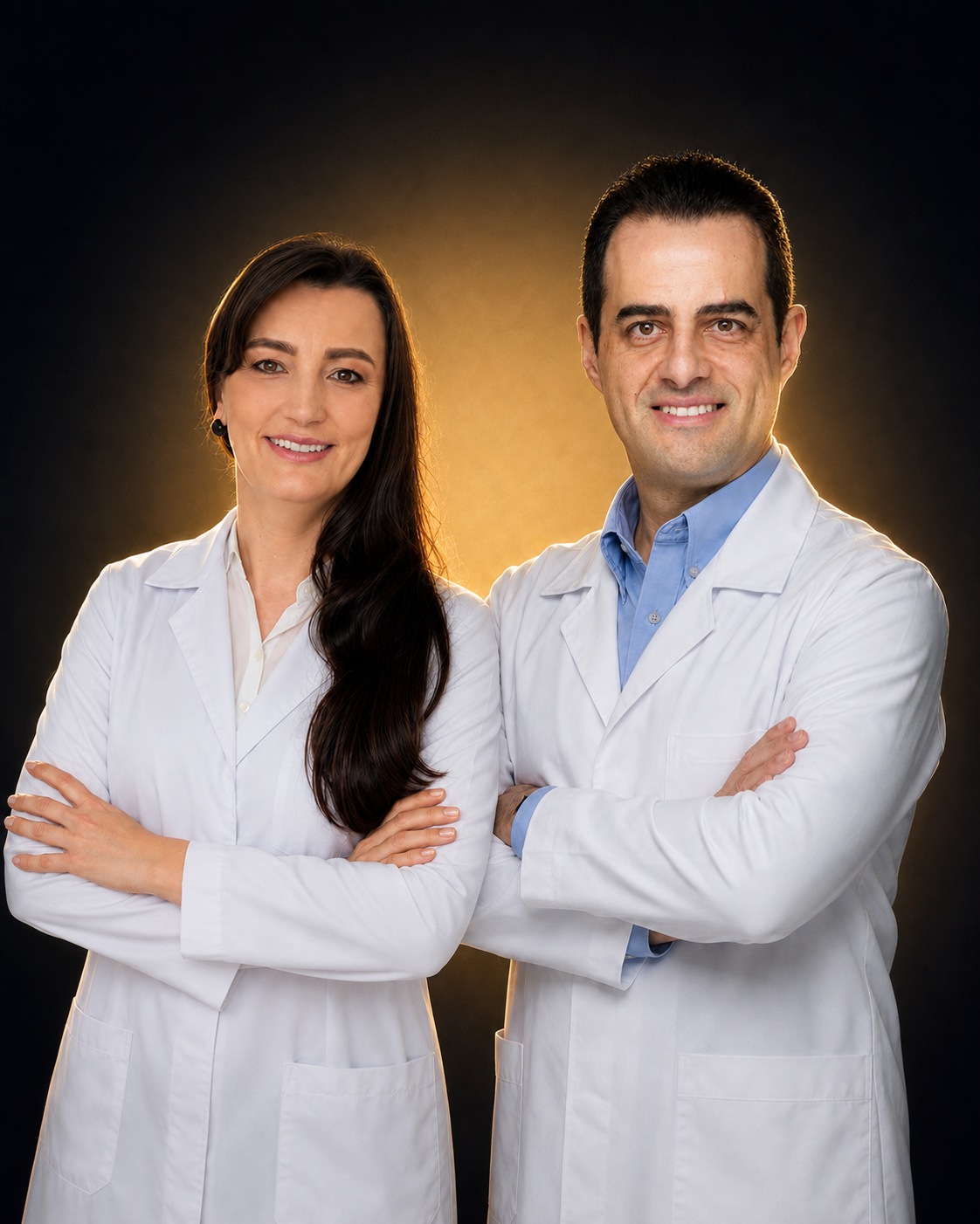 Dr. Luiz Carlos e Dra. Rafaela Rogal
